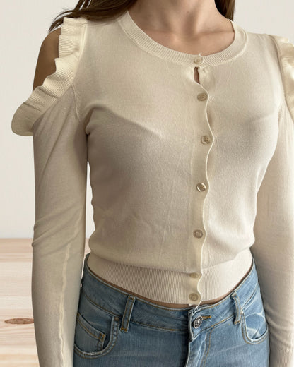 Maglia con cut out spalle art. 2AB2168 VICOLO