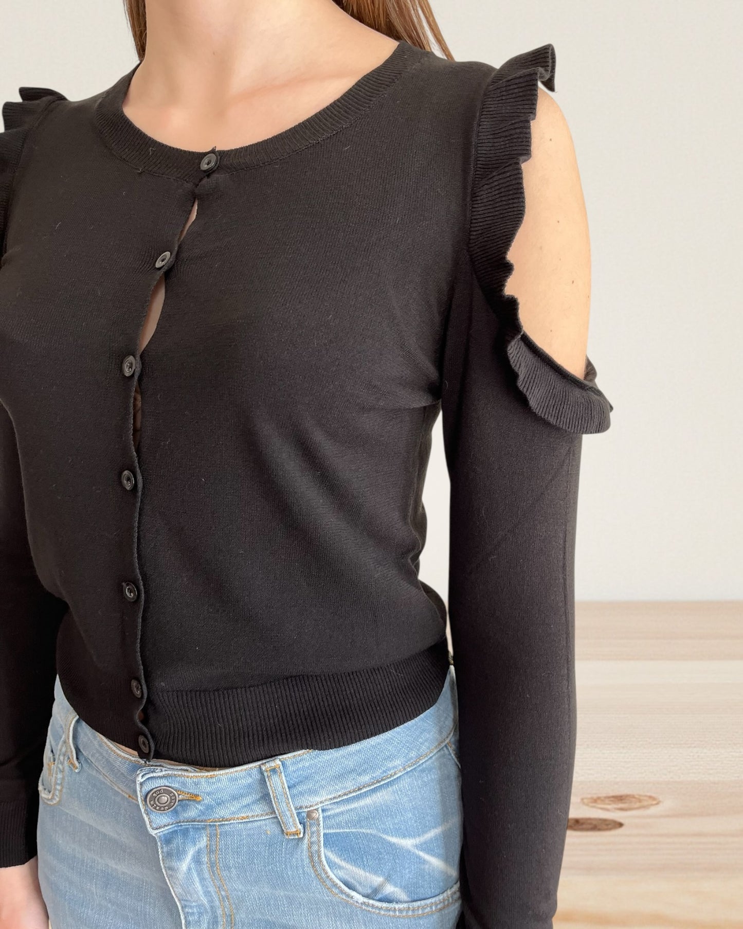 Maglia con cut out spalle art. 2AB2168 VICOLO