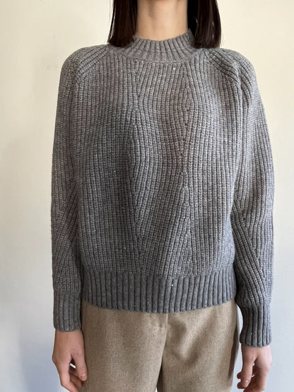 Maglia con mini paillettes art. M223Y091X DIXIE