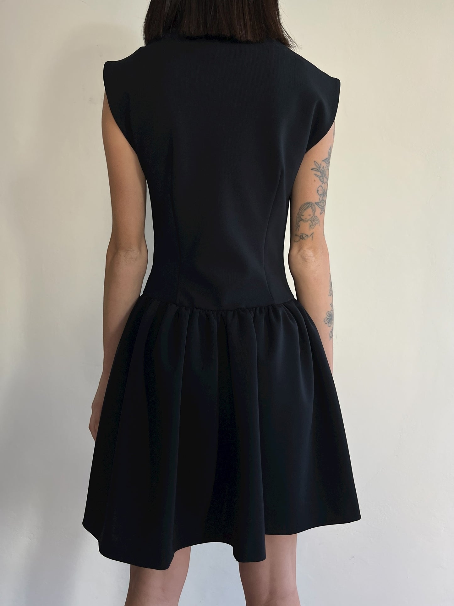 Abito corto con gonna a palloncino art. AFUSKND IMPERIAL