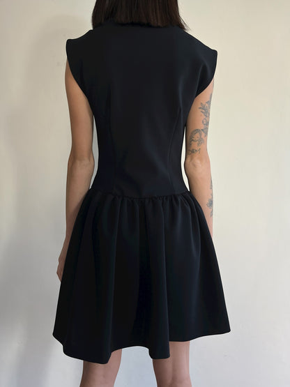 Abito corto con gonna a palloncino art. AFUSKND IMPERIAL