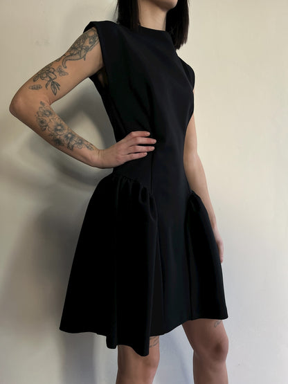 Abito corto con gonna a palloncino art. AFUSKND IMPERIAL