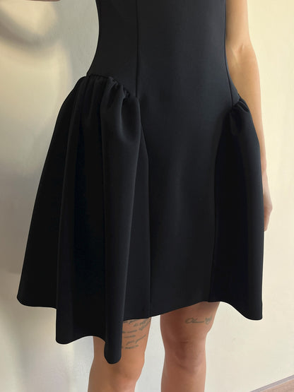 Abito corto con gonna a palloncino art. AFUSKND IMPERIAL