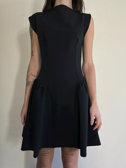 Abito corto con gonna a palloncino art. AFUSKND IMPERIAL