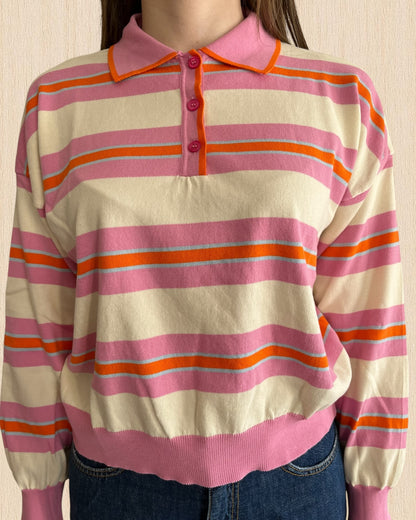 Polo righe art. 2AB2139 VICOLO