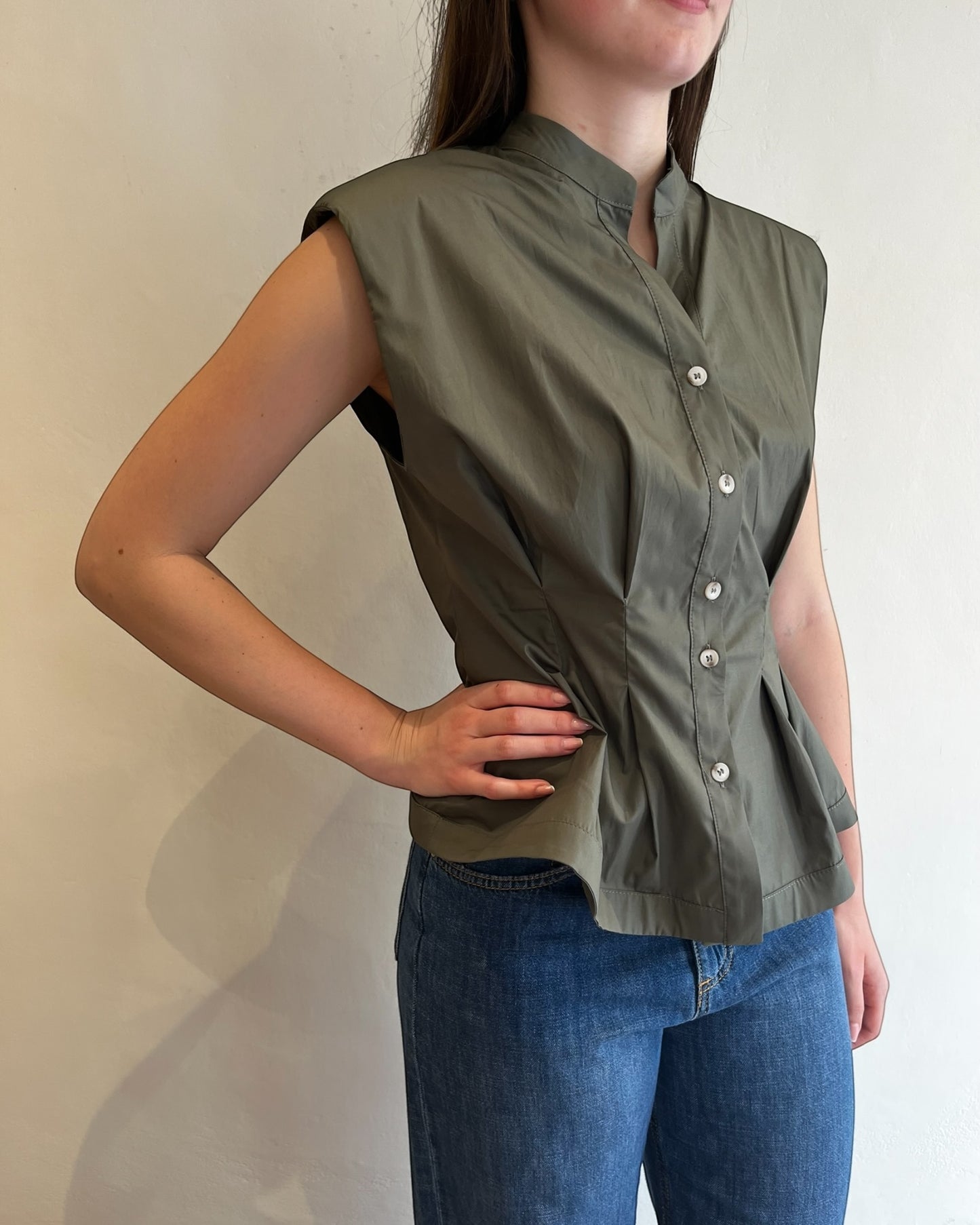Camicia con peplo art. 26C5139 MOTEL