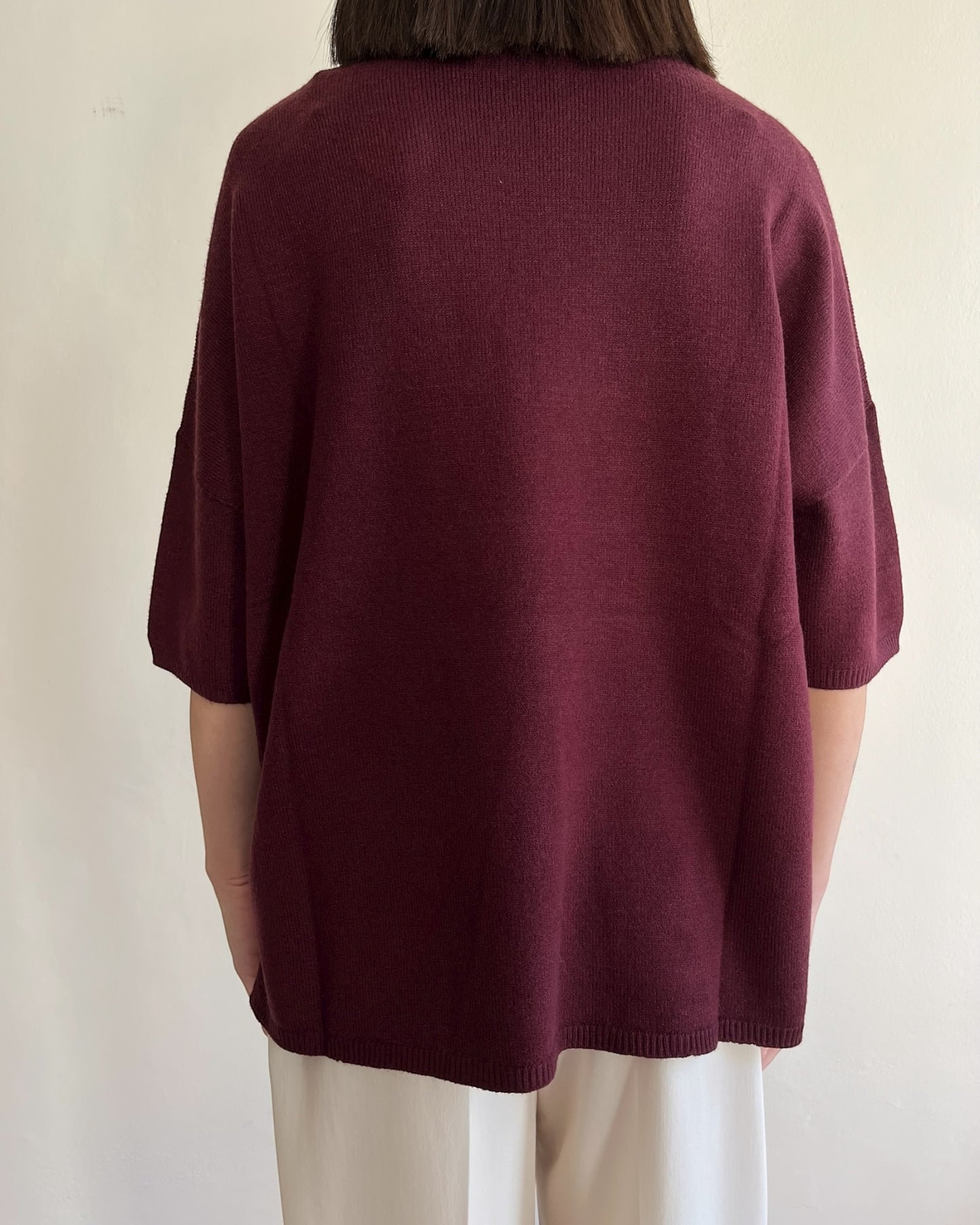 Maglia scatoletta con cabocon art. M833Y136X DIXIE