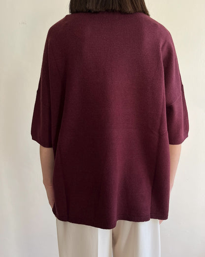 Maglia scatoletta con cabocon art. M833Y136X DIXIE