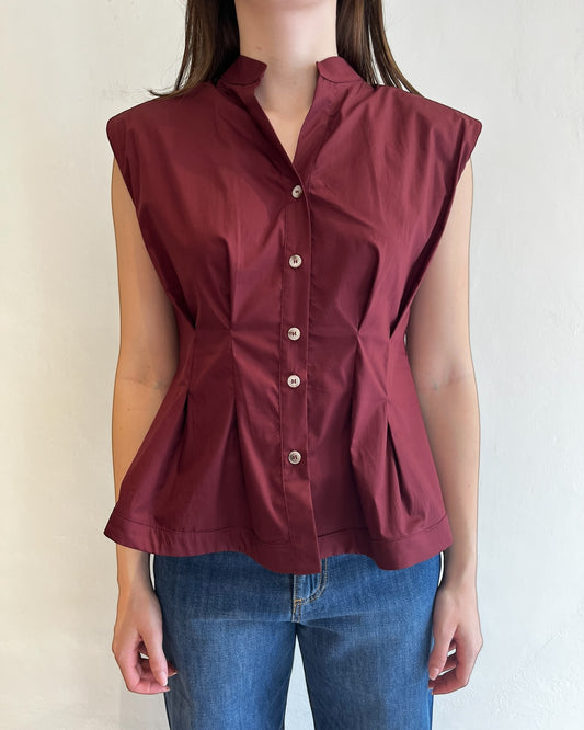 Camicia con peplo art. 26C5139 MOTEL