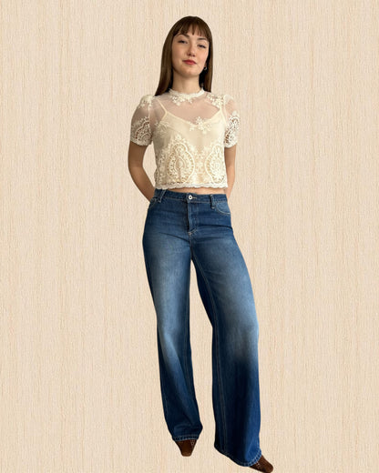 Jeans palazzo art. P3LACQZW9I PLEASE