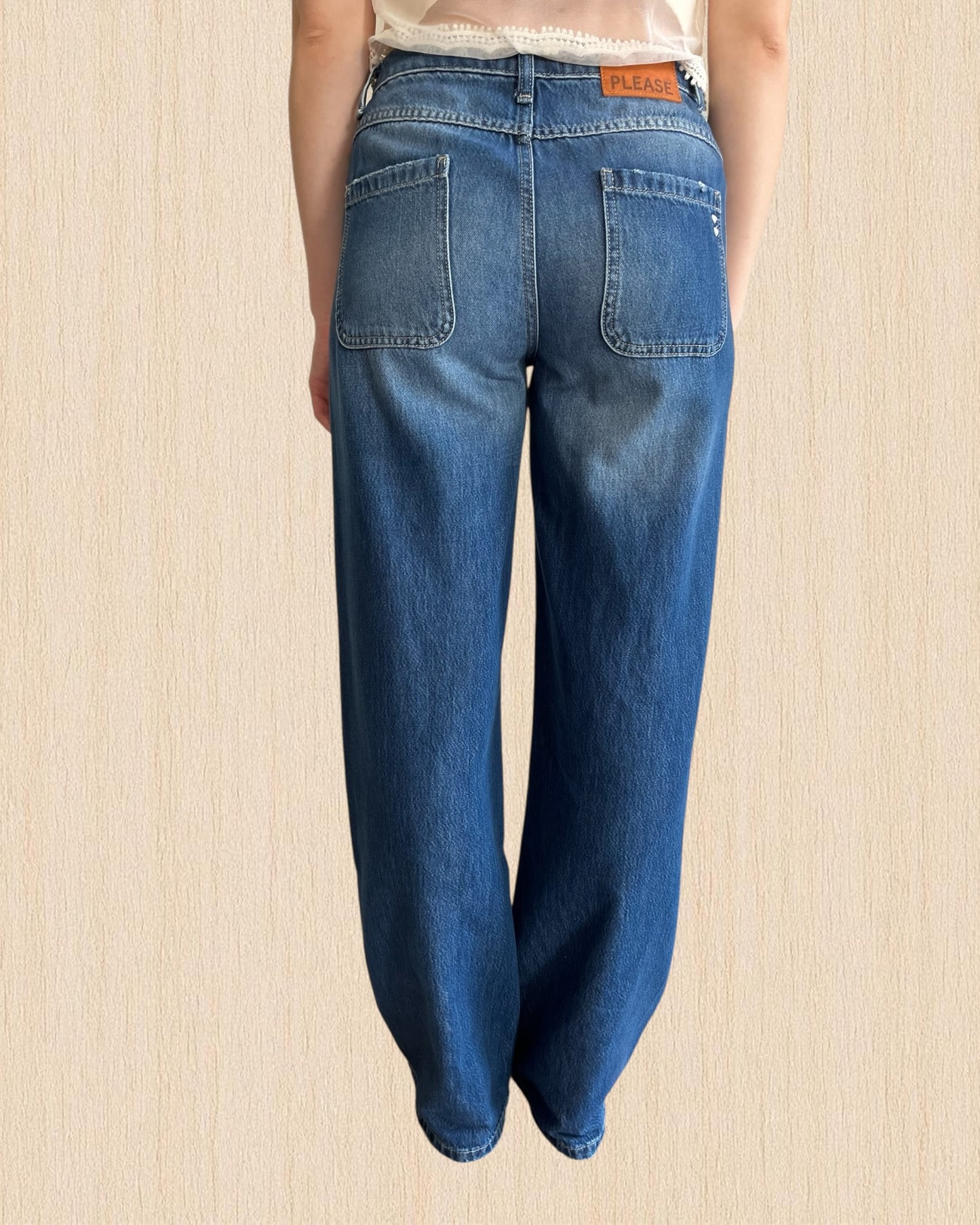 Jeans palazzo art. P3LACQZW9I PLEASE