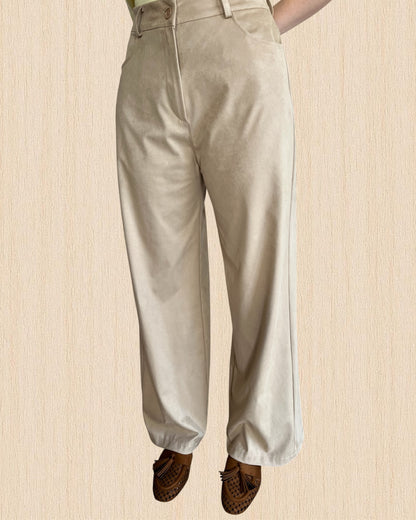 Pantalone palazzo scamosciati art. 126029L MOTEL