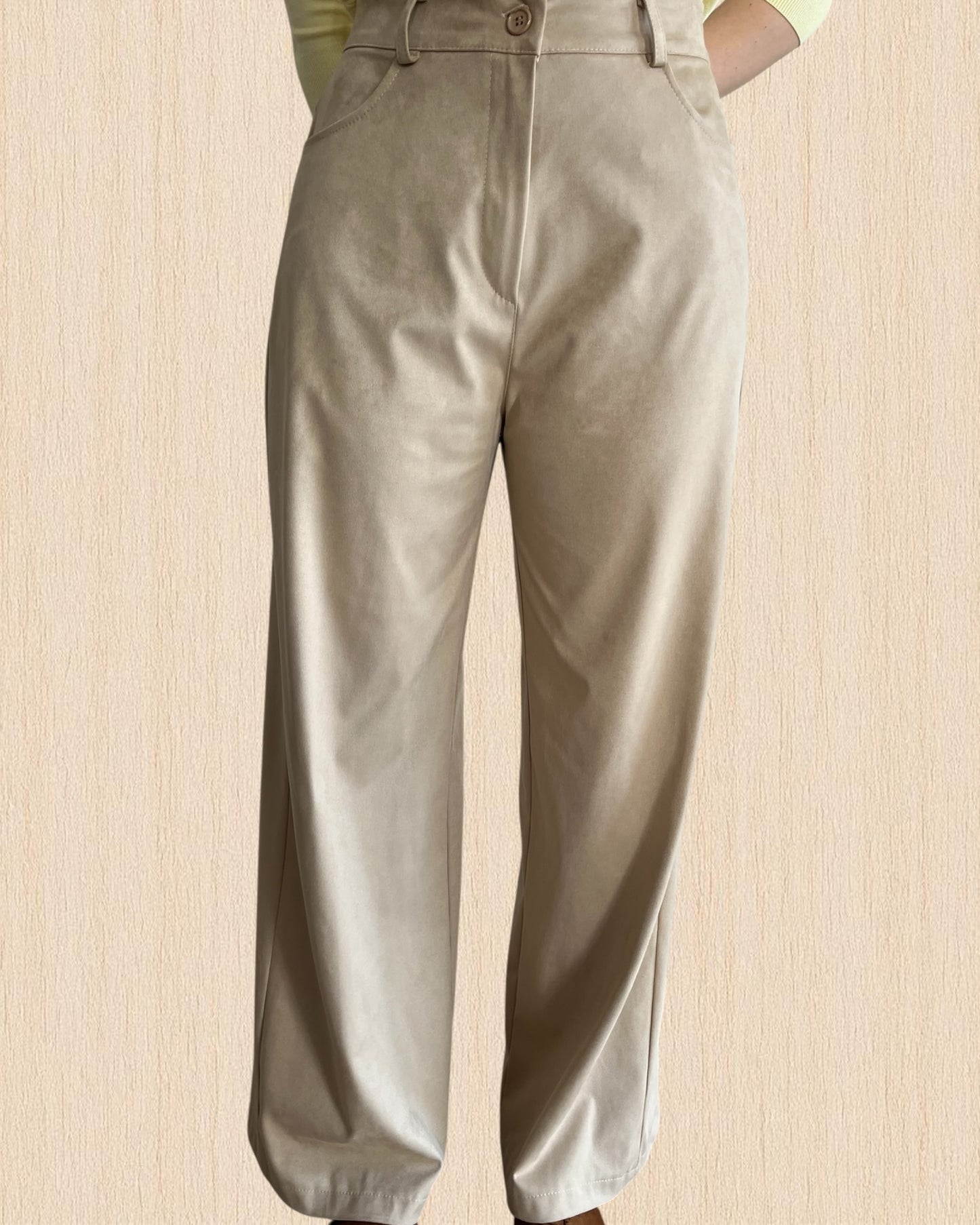 Pantalone palazzo scamosciati art. 126029L MOTEL