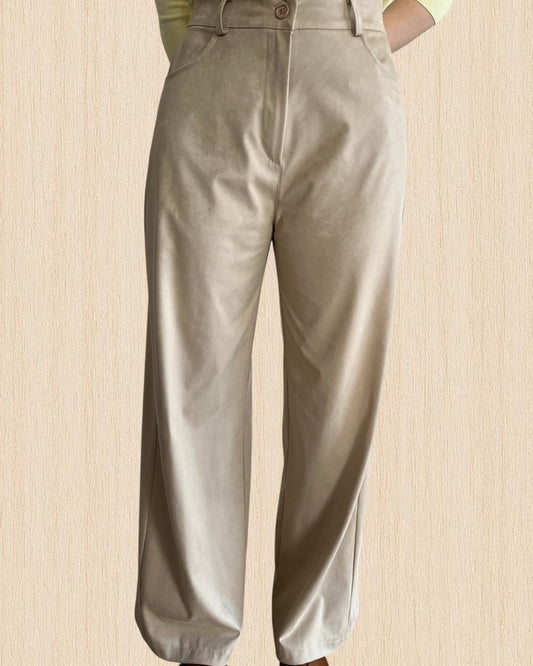 Pantalone palazzo scamosciati art. 126029L MOTEL