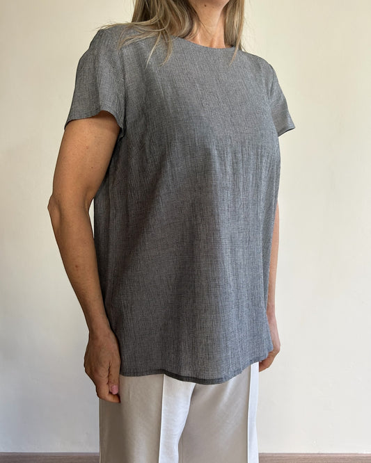 Blusa quadretti micro art. L24XBE SELINA Lola by SANDRO FERRONE
