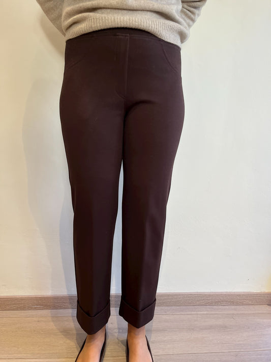 Pantalone con risvolto art. L12YBF CATANIA LOLA by Sandro FERRONE