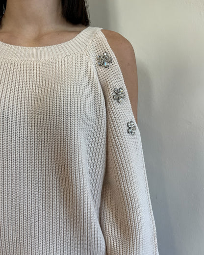 Maglia cut out spalle e cabocon art. 25A927 MOTEL