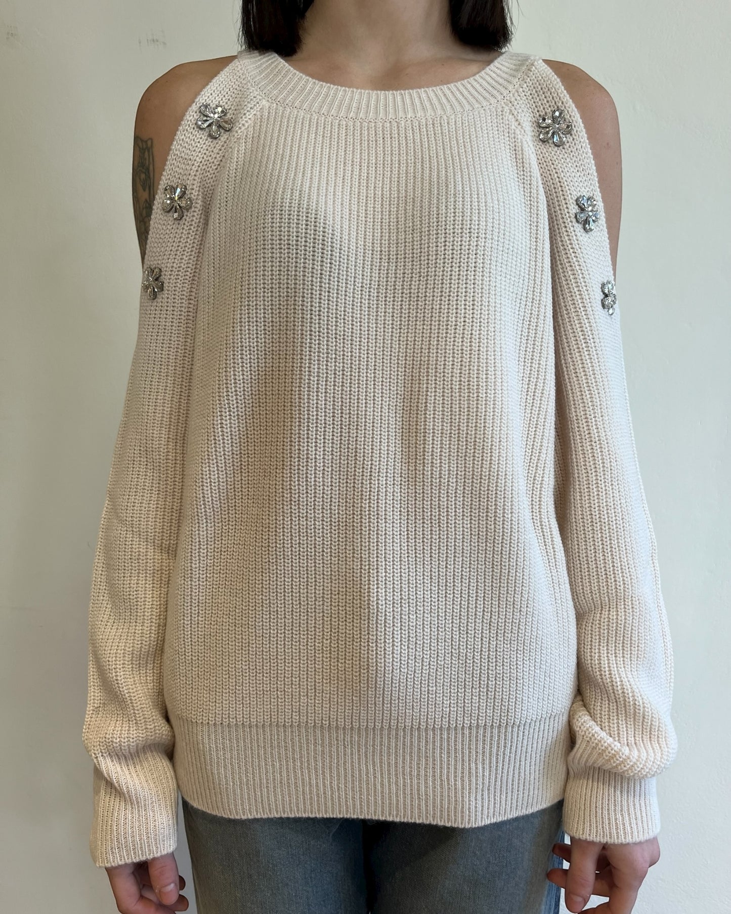 Maglia cut out spalle e cabocon art. 25A927 MOTEL