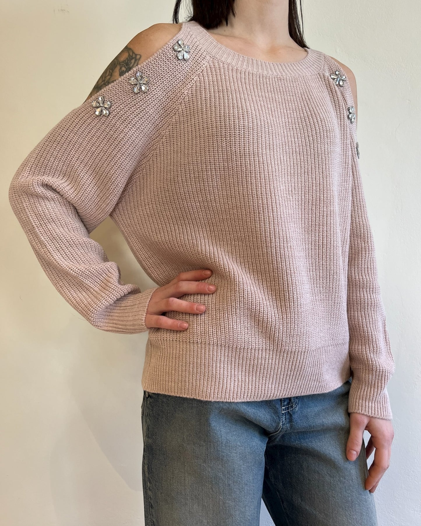 Maglia cut out spalle e cabocon art. 25A927 MOTEL