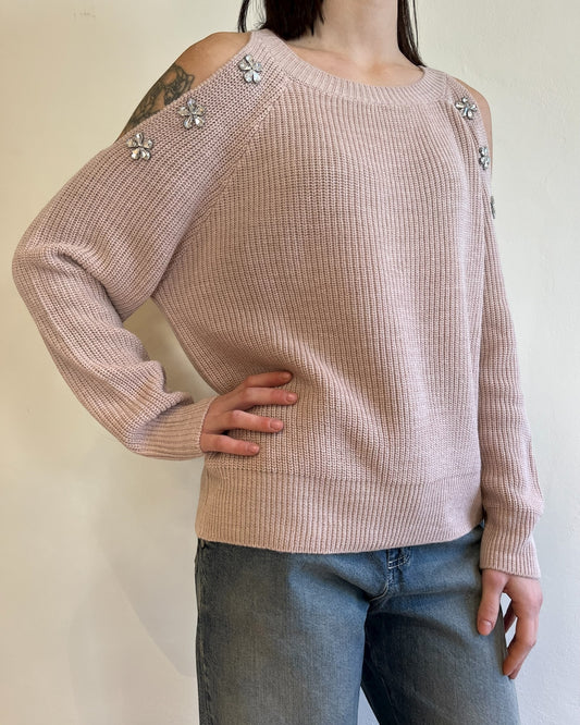 Maglia cut out spalle e cabocon art. 25A927 MOTEL