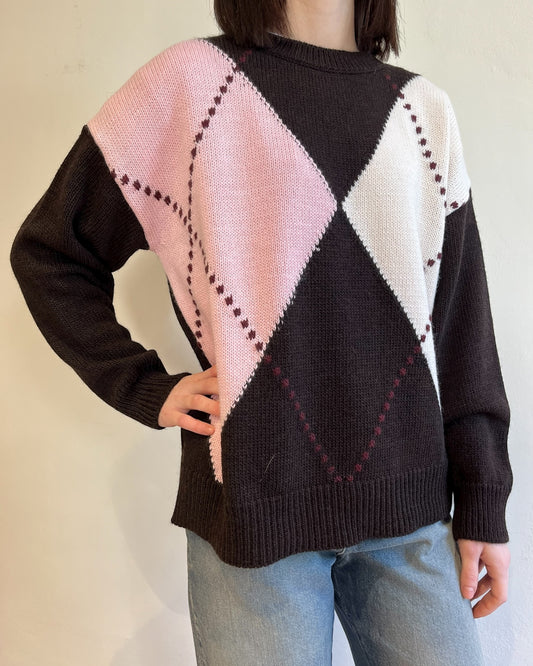 Maglia rombi multicolore art. W5HMJ69A400 MOTEL