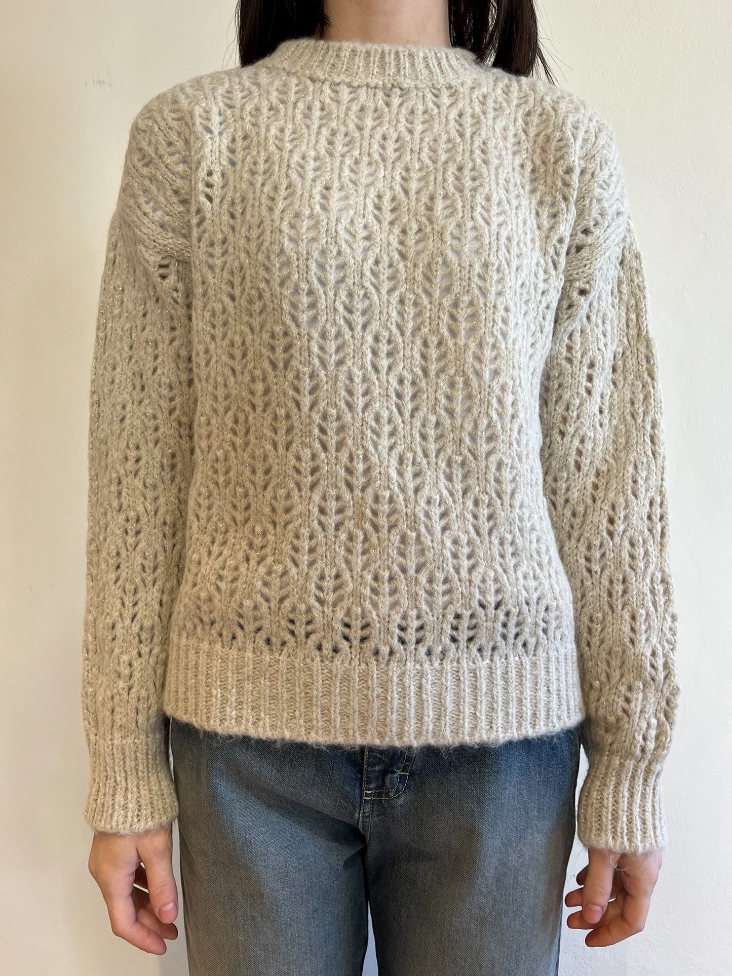 Maglia traforata con lurex art. 251311379 MOTEL