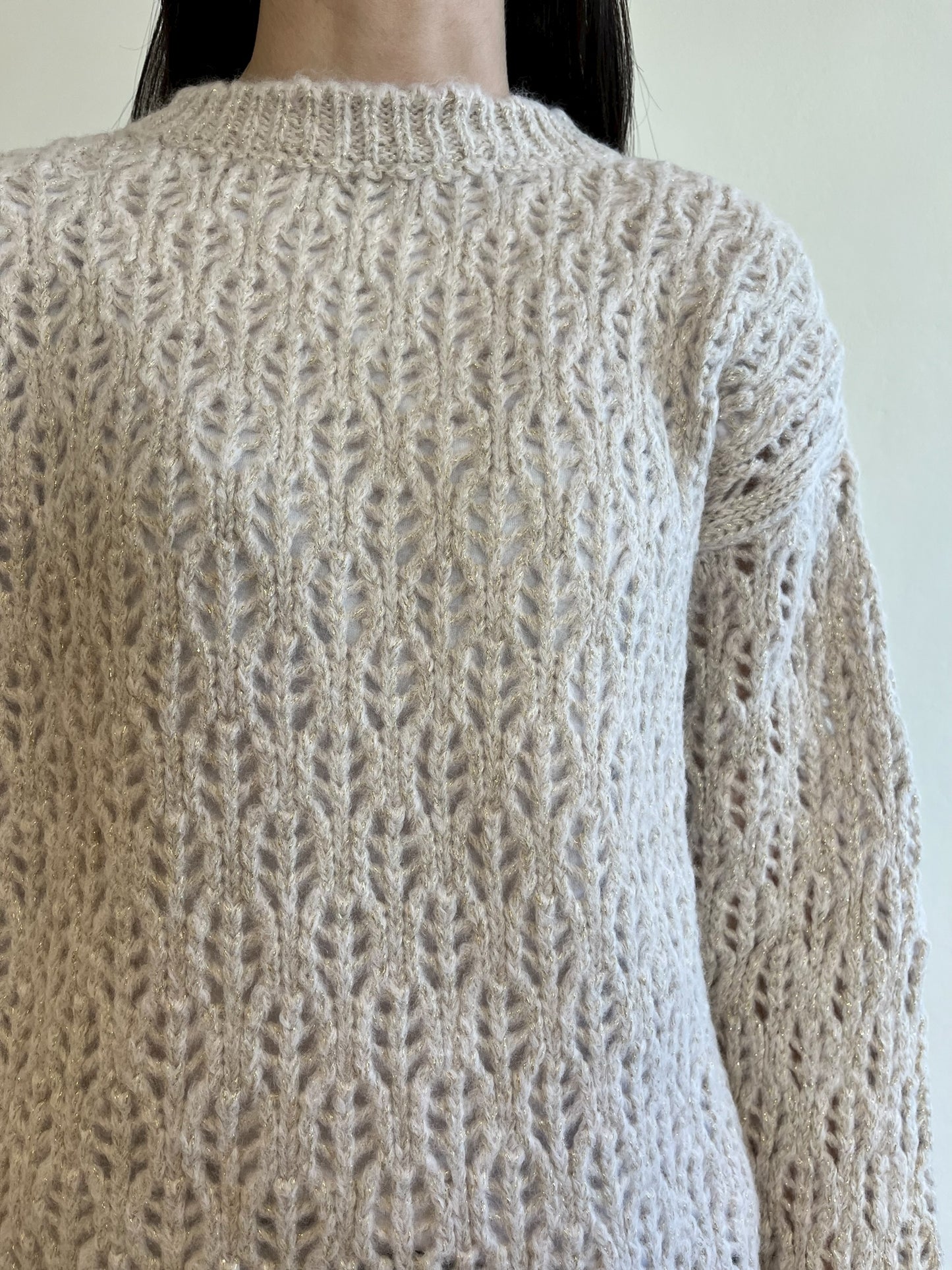 Maglia traforata con lurex art. 251311379 MOTEL