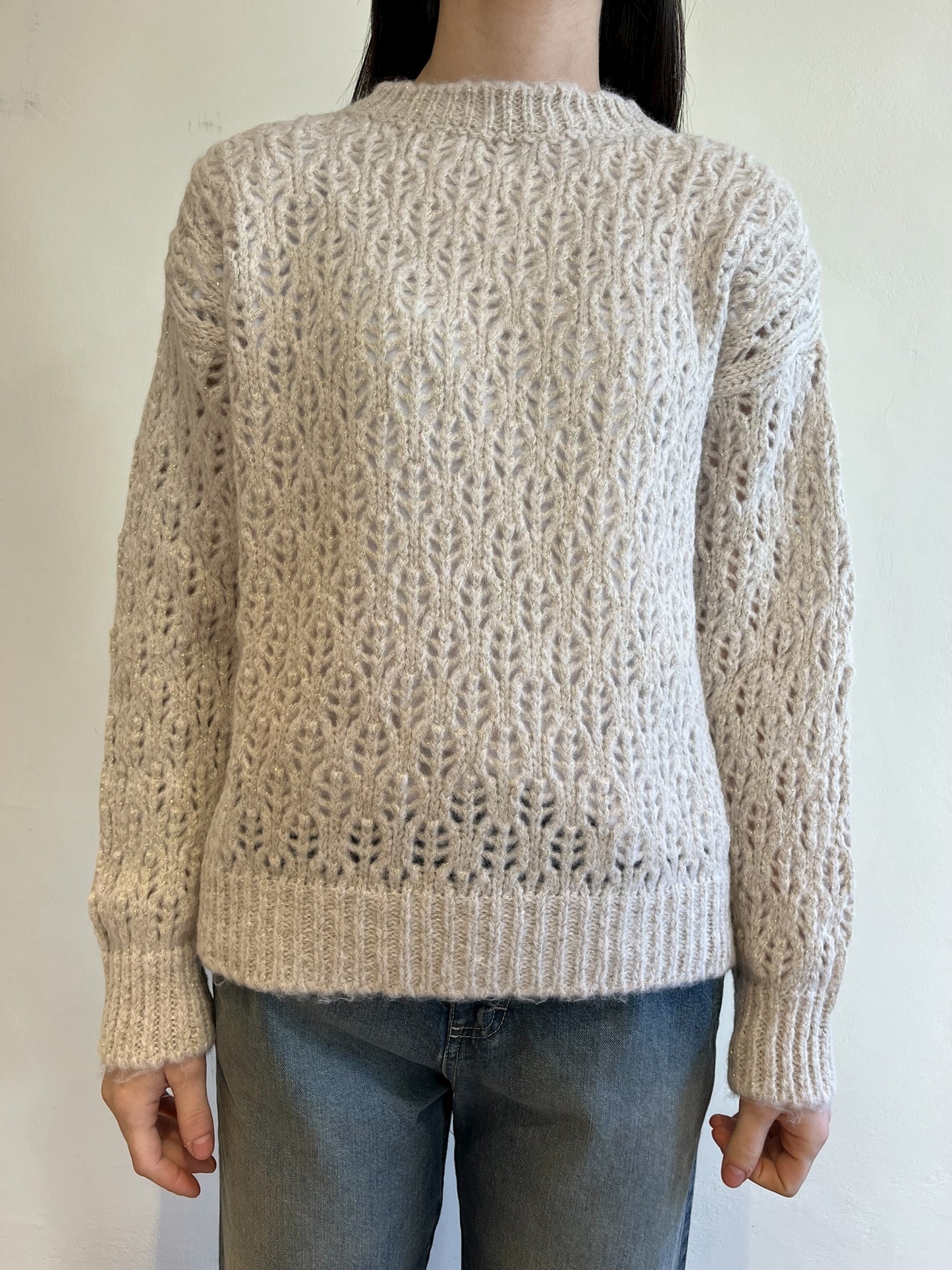 Maglia traforata con lurex art. 251311379 MOTEL