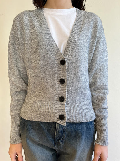 Cardigan crop scollo V art. 77282F VICOLO