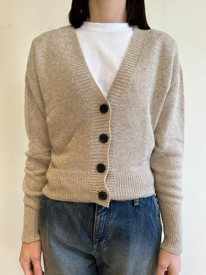 Cardigan crop scollo V art. 77282F VICOLO