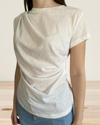 T-shirt con arricciatura art. IRALINE ARTLOVE