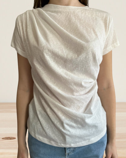 T-shirt con arricciatura art. IRALINE ARTLOVE