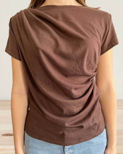 T-shirt con arricciatura art. IRALINE ARTLOVE
