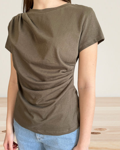 T-shirt con arricciatura art. IRALINE ARTLOVE
