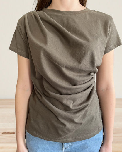 T-shirt con arricciatura art. IRALINE ARTLOVE
