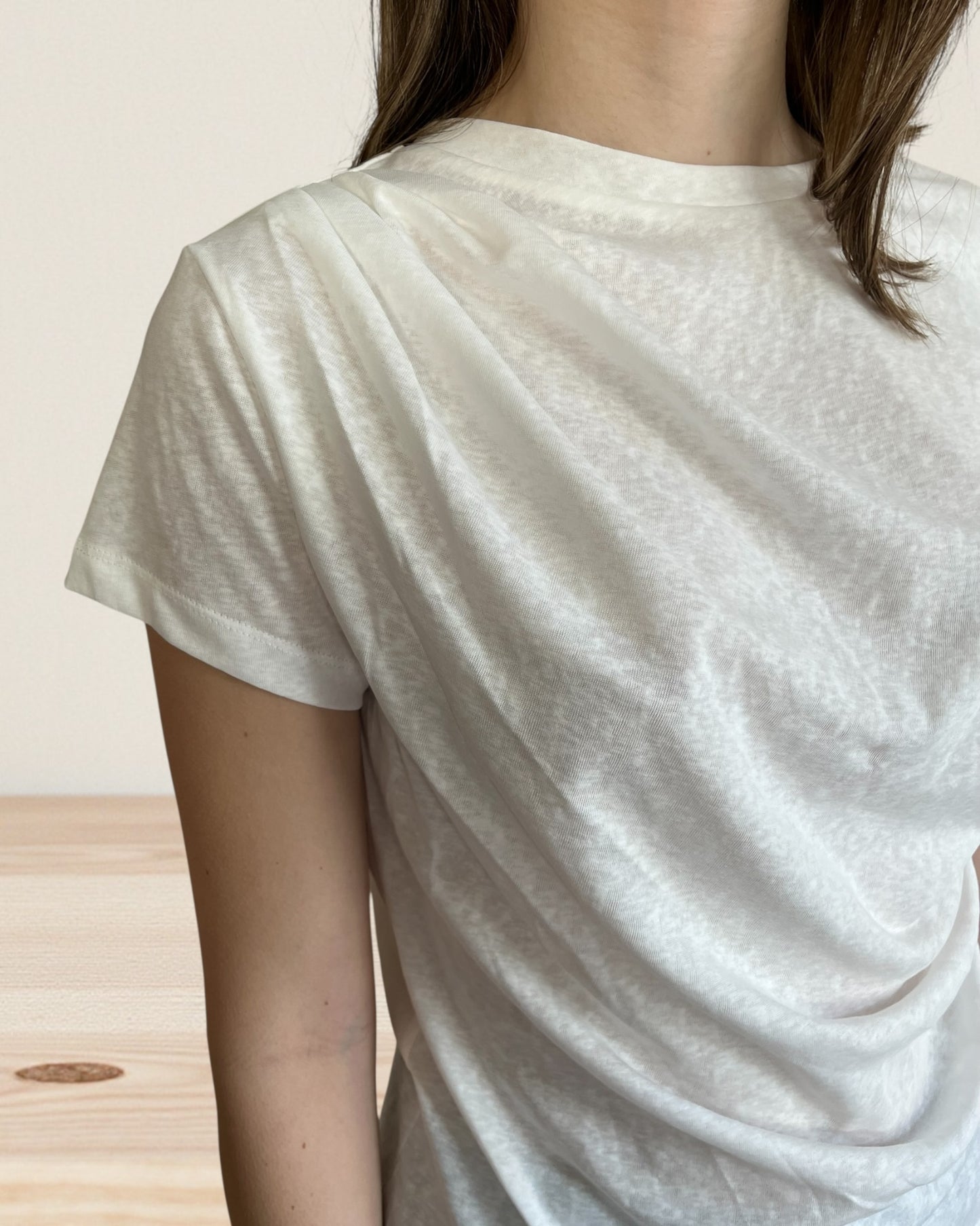 T-shirt con arricciatura art. IRALINE ARTLOVE