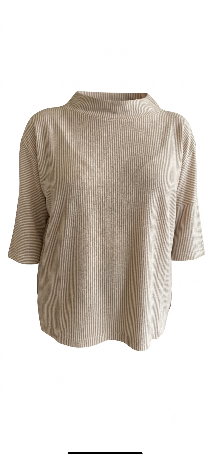 Maglia collo imbuto art. MARNA CENTOLINO