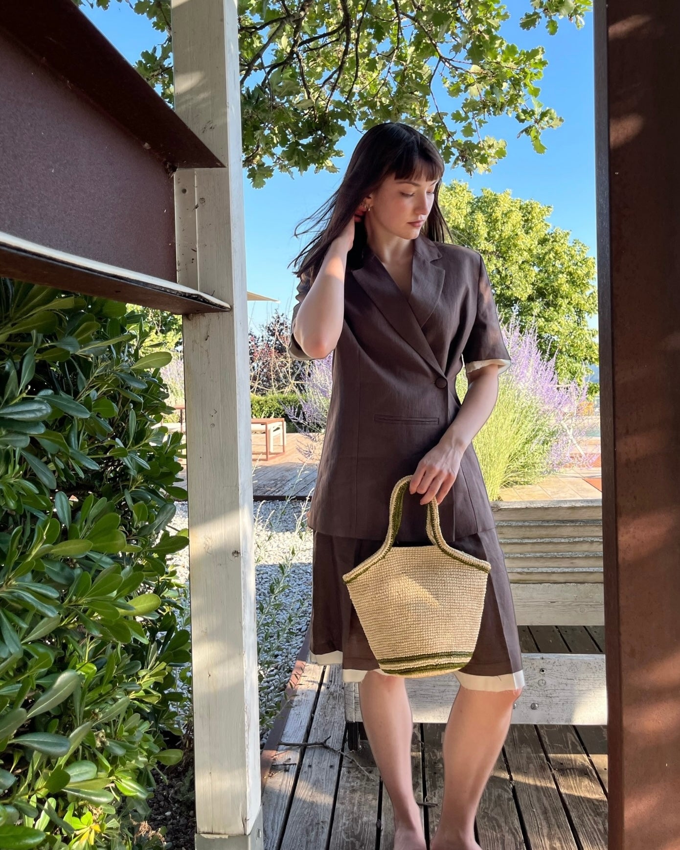 Giacca doppiopetto manica corta art. TAB1618 VICOLO