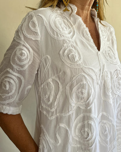 Abito con lavorazione jacquard art.26-325 VLT’S by Valentina’s
