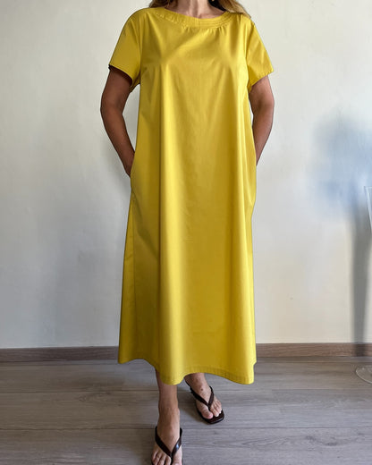 Abito midi con tasche art.PATRIZIA METEORE