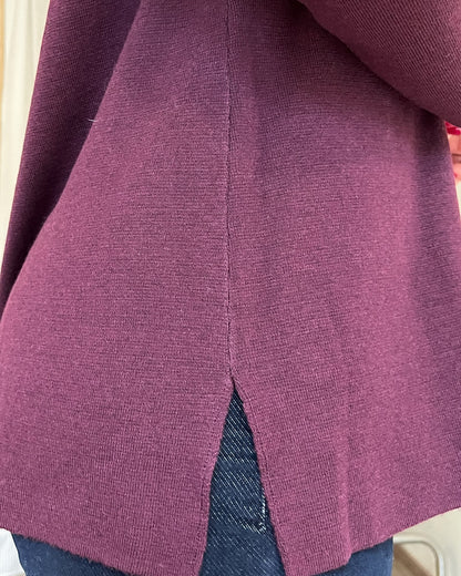 Maglia con scollo a vulcano art. 255W1303 ANIS WHITE