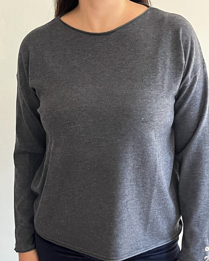 Maglia girocollo art. 255W1171 art. ANIS WHITE