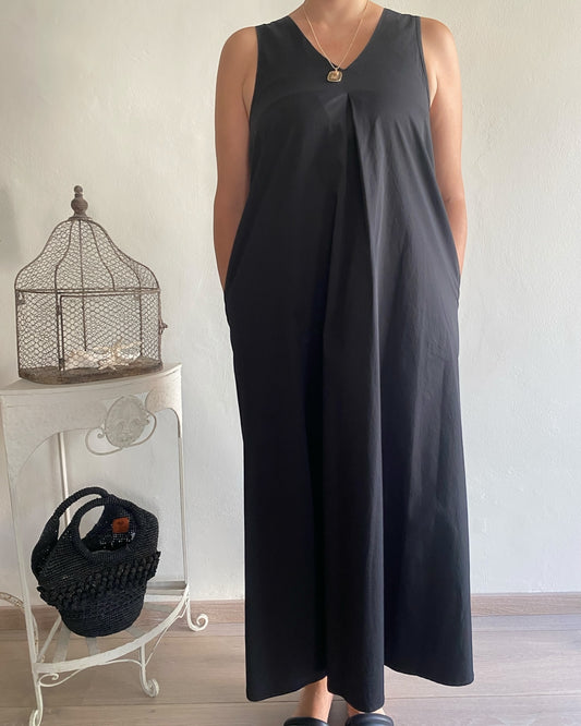 Abito scollo V art. 91292C CHIARA D’ALBA