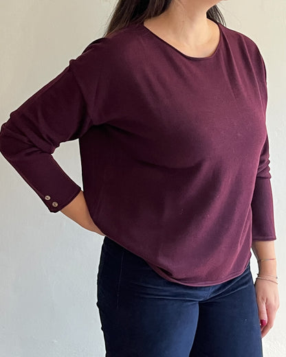 Maglia girocollo art. 255W1171 art. ANIS WHITE