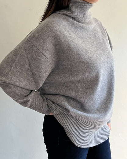 Maglia over collo alto art. WL773AI25 TENSIONE IN