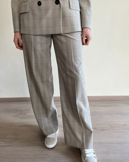 Pantalone palazzo quadretti art. TD0110 VICOLO