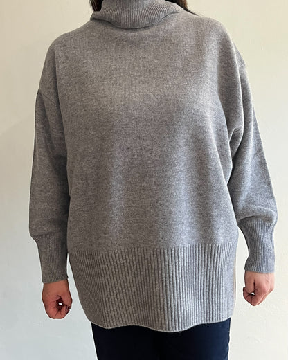 Maglia over collo alto art. WL773AI25 TENSIONE IN