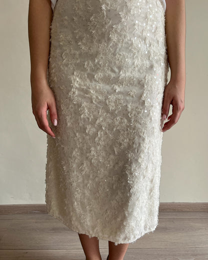 Longuette con ricami e paillettes art. N10172MO MOTEL