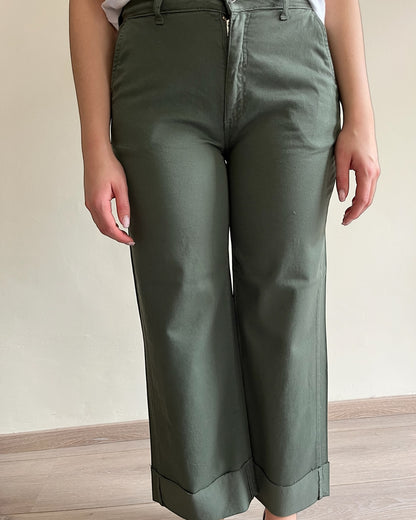 Pantalone cropped art. ERMES GSD