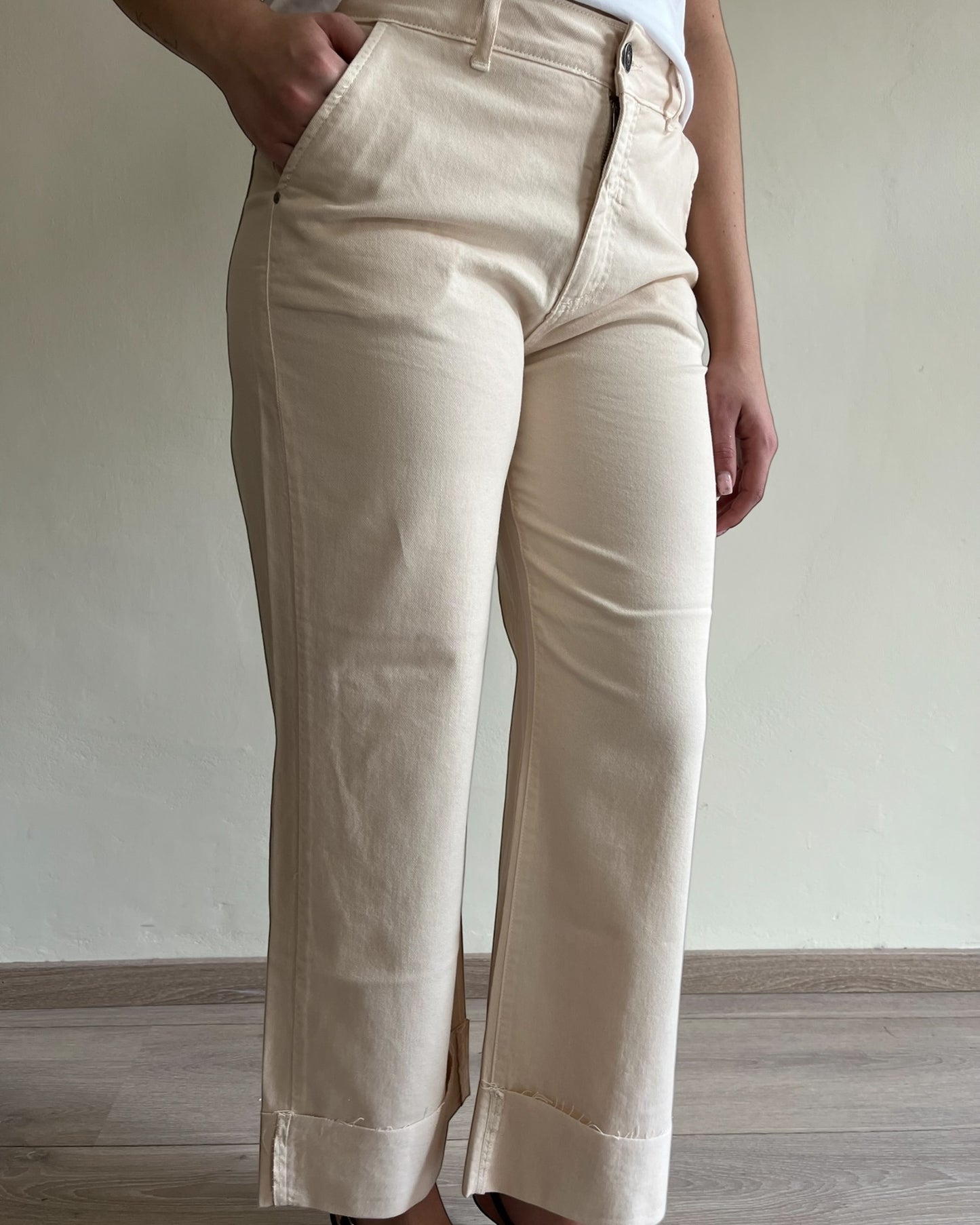 Pantalone cropped art. ERMES GSD